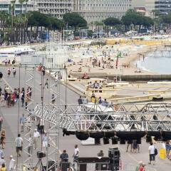 Отель Novotel Suites Cannes Centre пляж фото 2