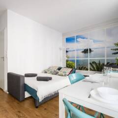 Апартаменты P&O Apartments Kasprzaka комната для гостей фото 3