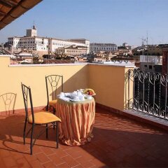 Boutique Hotel Trevi Рим балкон