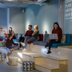 Отель Stayokay Amsterdam Vondelpark - Hostel Нидерланды, Амстердам - отзывы, цены и фото номеров - забронировать отель Stayokay Amsterdam Vondelpark - Hostel онлайн интерьер отеля