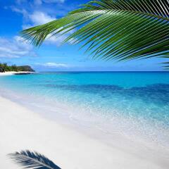Отель Barefoot Manta Island пляж