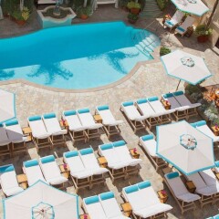 Отель Beverly Wilshire, A Four Seasons Hotel США, Беверли Хиллс - отзывы, цены и фото номеров - забронировать отель Beverly Wilshire, A Four Seasons Hotel онлайн бассейн фото 2