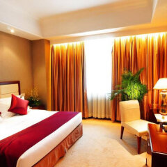 Отель Grand Park Jiayou Hotel Shanghai Китай, Шанхай - отзывы, цены и фото номеров - забронировать отель Grand Park Jiayou Hotel Shanghai онлайн комната для гостей фото 3