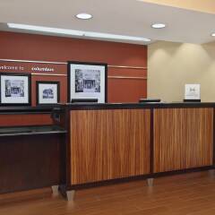 Отель Hampton Inn Columbus-International Airport США, Колумбус - отзывы, цены и фото номеров - забронировать отель Hampton Inn Columbus-International Airport онлайн интерьер отеля фото 3