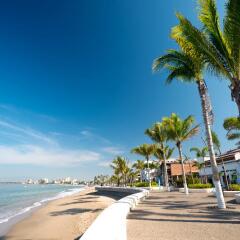 Отель Raintrees Villa Vera Puerto Vallarta пляж фото 2