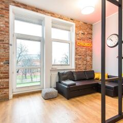 Апартаменты Bliss Apartments Chicago Познань комната для гостей фото 2