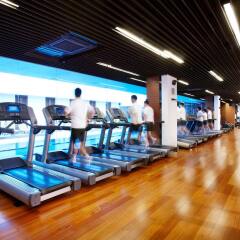 Отель Oakwood Premier Coex Center фитнесс-зал