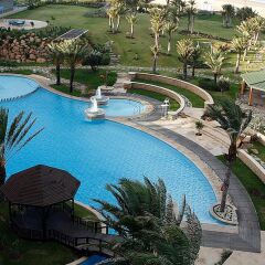 Отель Movenpick Hotel & Casino Malabata Tanger Марокко, Танжер - отзывы, цены и фото номеров - забронировать отель Movenpick Hotel & Casino Malabata Tanger онлайн бассейн фото 2
