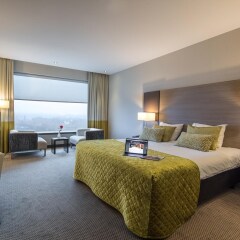 Отель Van der Valk Airporthotel Düsseldorf Германия, Дюссельдорф - отзывы, цены и фото номеров - забронировать отель Van der Valk Airporthotel Düsseldorf онлайн комната для гостей фото 3