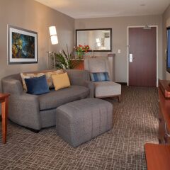 Отель Courtyard by Marriott Tacoma Downtown США, Такома - отзывы, цены и фото номеров - забронировать отель Courtyard by Marriott Tacoma Downtown онлайн комната для гостей фото 3