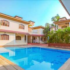 Отель GuestHouser 4 BHK Villa 9076 Гоа бассейн