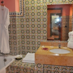 Отель Hôtel Reda Марокко, Загора - отзывы, цены и фото номеров - забронировать отель Hôtel Reda онлайн ванная фото 2