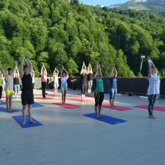 Гостиница Radisson, Роза Хутор (Radisson Hotel, Rosa Khutor) в Красной Поляне 5 отзывов об отеле, цены и фото номеров - забронировать гостиницу Radisson, Роза Хутор (Radisson Hotel, Rosa Khutor) онлайн Красная Поляна фитнесс-зал фото 4