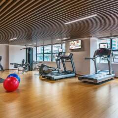 Отель Springdale Serviced Residence Гуанчжоу фитнесс-зал фото 2