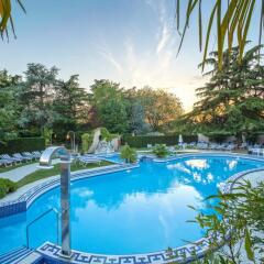 Отель Abano Ritz Hotel Terme Италия, Абано-Терме - 13 отзывов об отеле, цены и фото номеров - забронировать отель Abano Ritz Hotel Terme онлайн бассейн фото 3