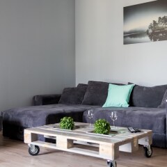 Апартаменты Villa Ventus Mokotow Apartment Варшава комната для гостей фото 2