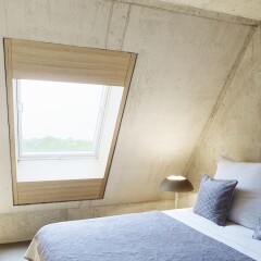 Отель ipartment Concrete Köln Mülheim Кёльн комната для гостей фото 2