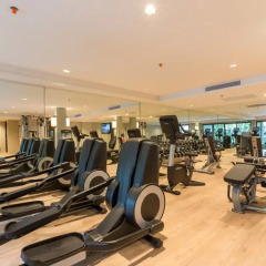 Отель Phuket Marriott Resort And Spa, Nai Yang Beach фитнесс-зал фото 2
