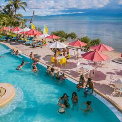 Отель Sunset Beach Club Hotel & Spa Таиланд, Ко-Пханган - отзывы, цены и фото номеров - забронировать отель Sunset Beach Club Hotel & Spa онлайн бассейн фото 2