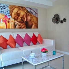 Апартаменты Kata Ocean View New Apartment 1 Bedroom пляж Ката комната для гостей фото 3