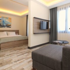Acropol Of Bodrum Beach Hotel Турция, Бодрум - отзывы, цены и фото номеров - забронировать отель Acropol Of Bodrum Beach Hotel онлайн комната для гостей фото 5