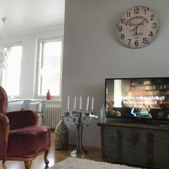 Апартаменты Sauna Apartment In The Heart Of The City Ювяскюля комната для гостей фото 3