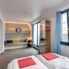 Отель MEININGER Hotel Wien Downtown Franz Австрия, Вена - 5 отзывов об отеле, цены и фото номеров - забронировать отель MEININGER Hotel Wien Downtown Franz онлайн комната для гостей фото 4