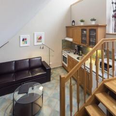 Апартаменты Premier Apartments Wenceslas Square Прага комната для гостей фото 13