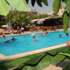 Club Dena Apartments Турция, Мармарис - отзывы, цены и фото номеров - забронировать отель Club Dena Apartments онлайн бассейн