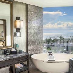 Отель InterContinental Phu Quoc Long Beach Resort Вьетнам, Остров Фукуок - отзывы, цены и фото номеров - забронировать отель InterContinental Phu Quoc Long Beach Resort онлайн ванная фото 2
