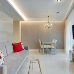 Апартаменты Happy Stay OldNova Deluxe Apartment 335 Гданьск комната для гостей