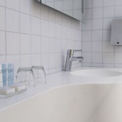 Отель Thon Hotel Rosenkrantz Норвегия, Берген - отзывы, цены и фото номеров - забронировать отель Thon Hotel Rosenkrantz онлайн ванная
