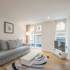 Отель 1 Bedroom Apartment in Northern Quarter Великобритания, Манчестер - отзывы, цены и фото номеров - забронировать отель 1 Bedroom Apartment in Northern Quarter онлайн комната для гостей фото 3
