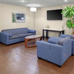 Отель Hampton Inn Newark Airport США, Элизабет - отзывы, цены и фото номеров - забронировать отель Hampton Inn Newark Airport онлайн интерьер отеля фото 2