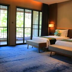 Отель Xiamen Aqua Resort 5* Улучшенный номер с различными типами кроватей