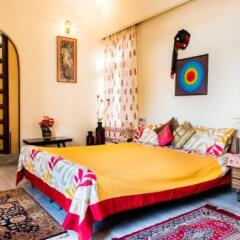 Отель Kalpana Yoga Homestay Стандартный номер с различными типами кроватей фото 8
