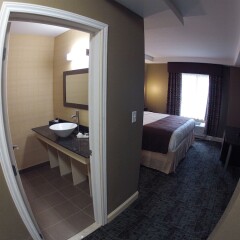 Отель Aashram Hotel by Niagara River США, Ниагара-Фолс - отзывы, цены и фото номеров - забронировать отель Aashram Hotel by Niagara River онлайн удобства в номере фото 2
