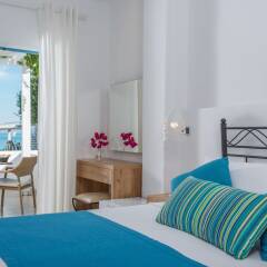 Отель Oasis Beach Hotel Греция, Агистри - отзывы, цены и фото номеров - забронировать отель Oasis Beach Hotel онлайн комната для гостей фото 4