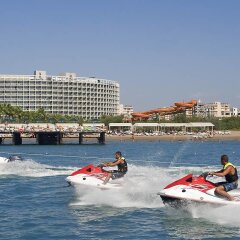 Kervansaray Kundu Beach Hotel Турция, Кунду - 5 отзывов об отеле, цены и фото номеров - забронировать отель Kervansaray Kundu Beach Hotel онлайн приотельная территория фото 2