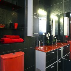 Отель Penthouse 18 Floor Sea View Торремолинос ванная