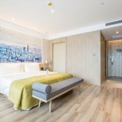 Отель Atour S Hotel Kingkey Timemark Shenzhen Китай, Шэньчжэнь - отзывы, цены и фото номеров - забронировать отель Atour S Hotel Kingkey Timemark Shenzhen онлайн комната для гостей фото 2