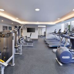 Отель Hilton Tanger City Center Hotel & Residences Марокко, Танжер - отзывы, цены и фото номеров - забронировать отель Hilton Tanger City Center Hotel & Residences онлайн фитнесс-зал фото 2