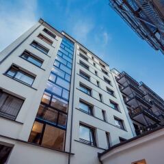 Отель Brera Serviced Apartments Frankfurt Германия, Франкфурт-на-Майне - отзывы, цены и фото номеров - забронировать отель Brera Serviced Apartments Frankfurt онлайн вид на фасад