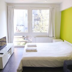 Отель BeFlats Apart Hotel Бельгия, Брюссель - отзывы, цены и фото номеров - забронировать отель BeFlats Apart Hotel онлайн комната для гостей фото 5