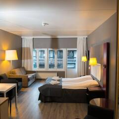 Отель Oppdal Gjestetun Hotell комната для гостей