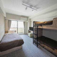 Montan Hakata Hostel Хаката комната для гостей фото 3