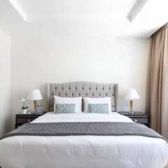 Отель Bright and Luxurious Apt in the Heart of Difc! Дубай комната для гостей фото 5
