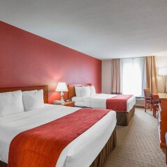 Отель Comfort Inn & Suites South Канада, Калгари - отзывы, цены и фото номеров - забронировать отель Comfort Inn & Suites South онлайн комната для гостей фото 4