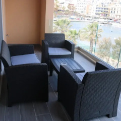 Апартаменты Seaside Apartment Марсаскала балкон