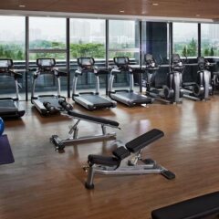 Апартаменты The Oct Harbour, Shenzhen - Marriott Executive Apartments фитнесс-зал фото 4
